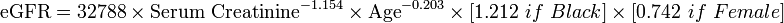 GFR Calculation